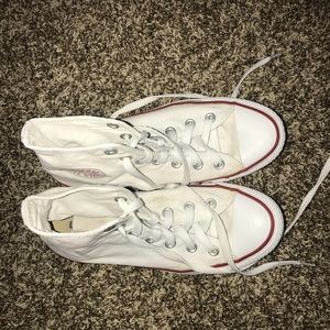 White High Top Converse